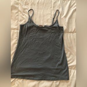 Long tall sally blue cami small spaghetti strap fitted